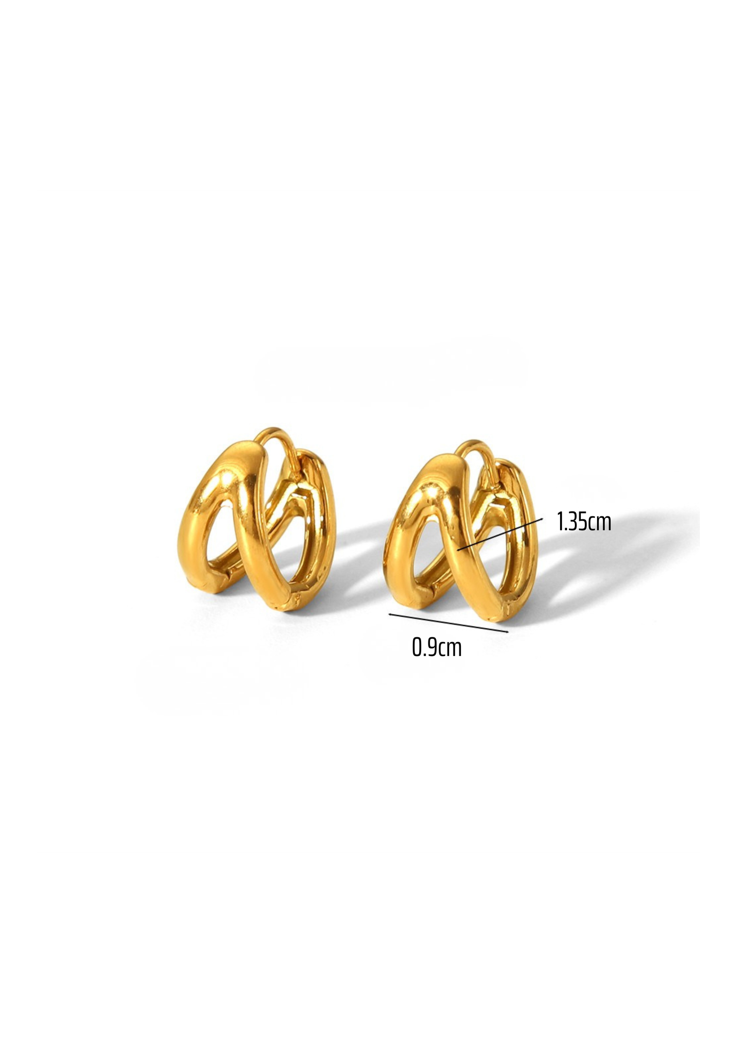 Aethera Ohrringe I Gold