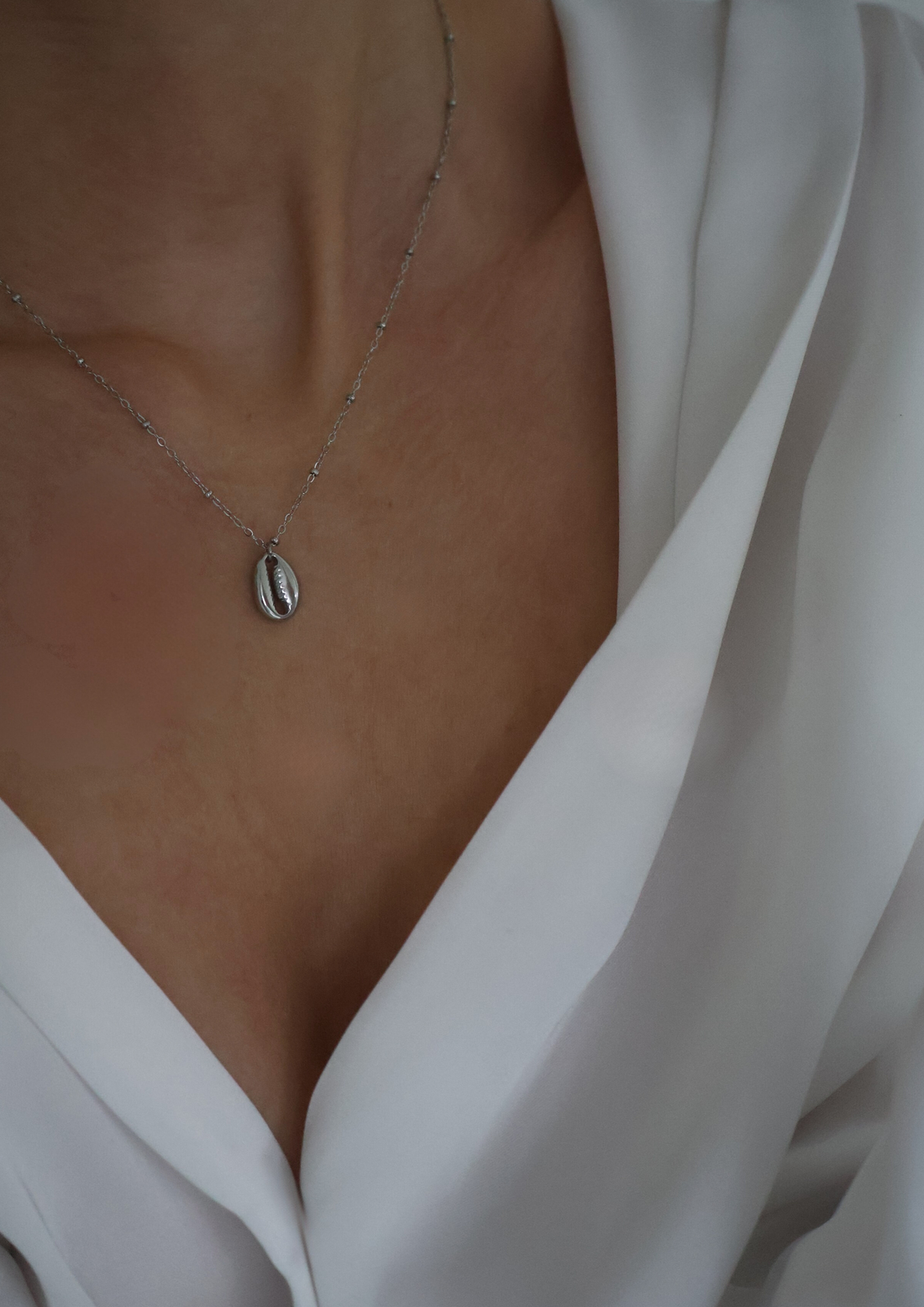Meridia Halskette I Silber