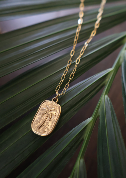 Palmea Halskette I Gold