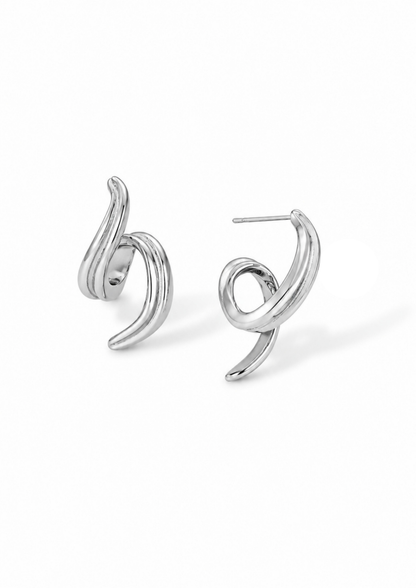 Sleek Ohrstecker I Silber