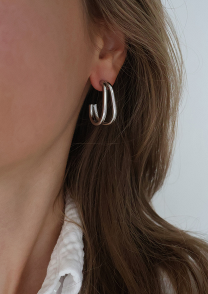 Cala Ohrstecker I Silber
