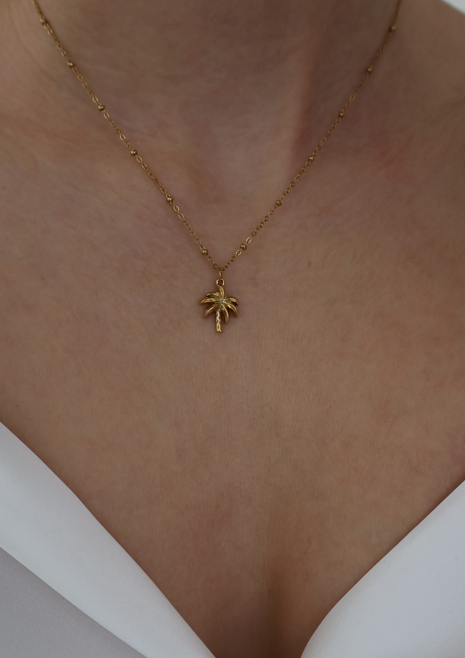 Tropic Halskette I Gold