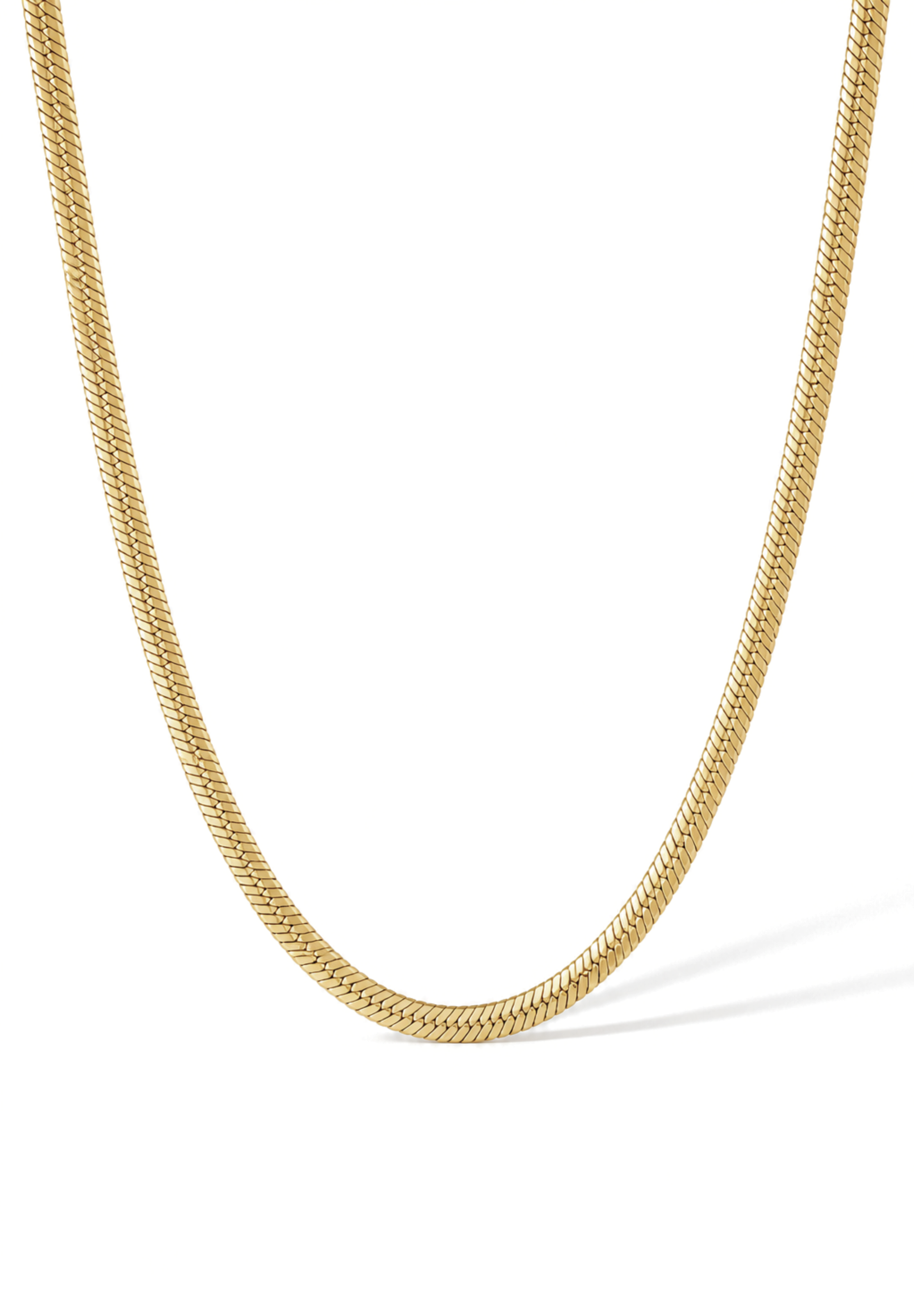 Luna Necklace 3mm I Gold