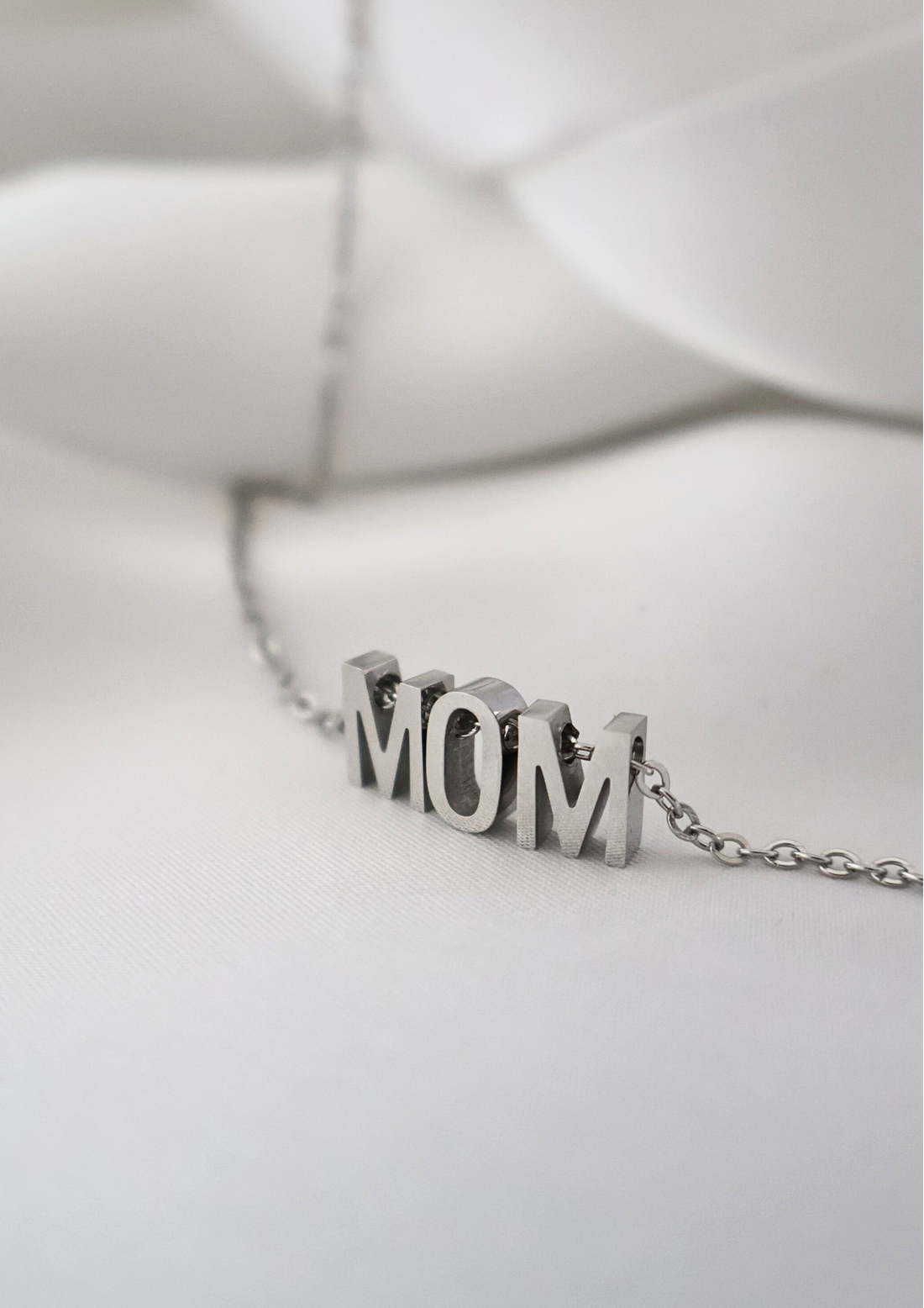 MOM Halskette I Silber
