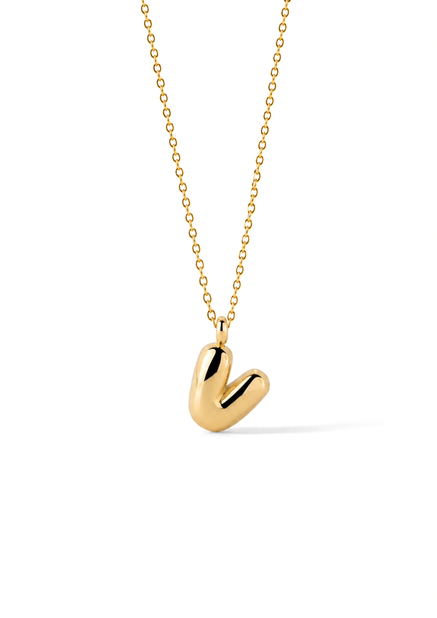 Letter Necklace | Gold