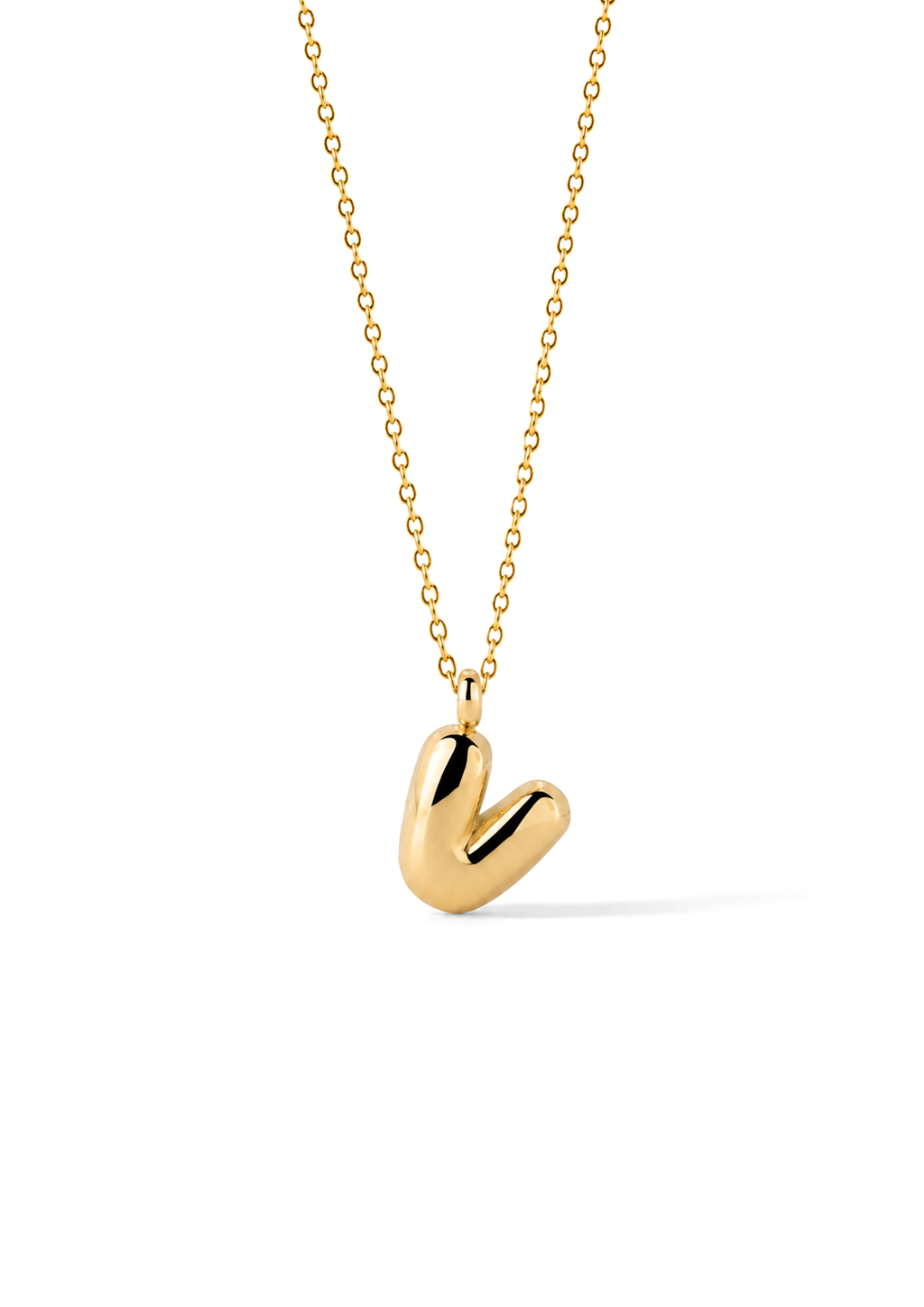 Letter Necklace | Gold