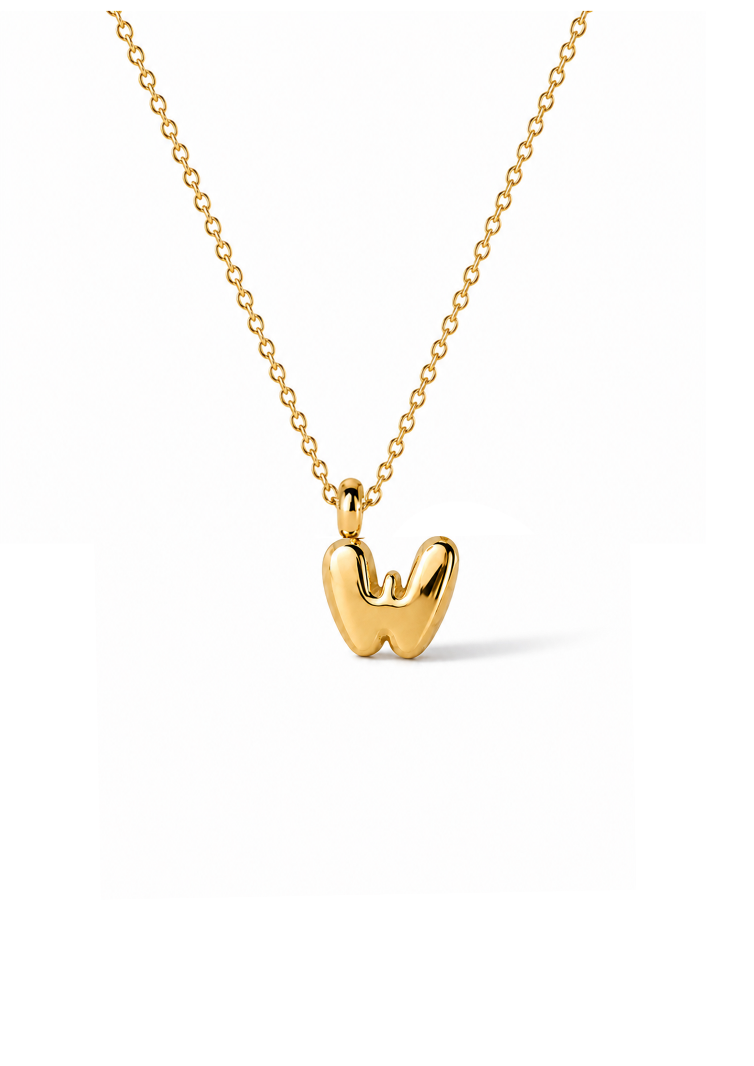 Letter Necklace | Gold