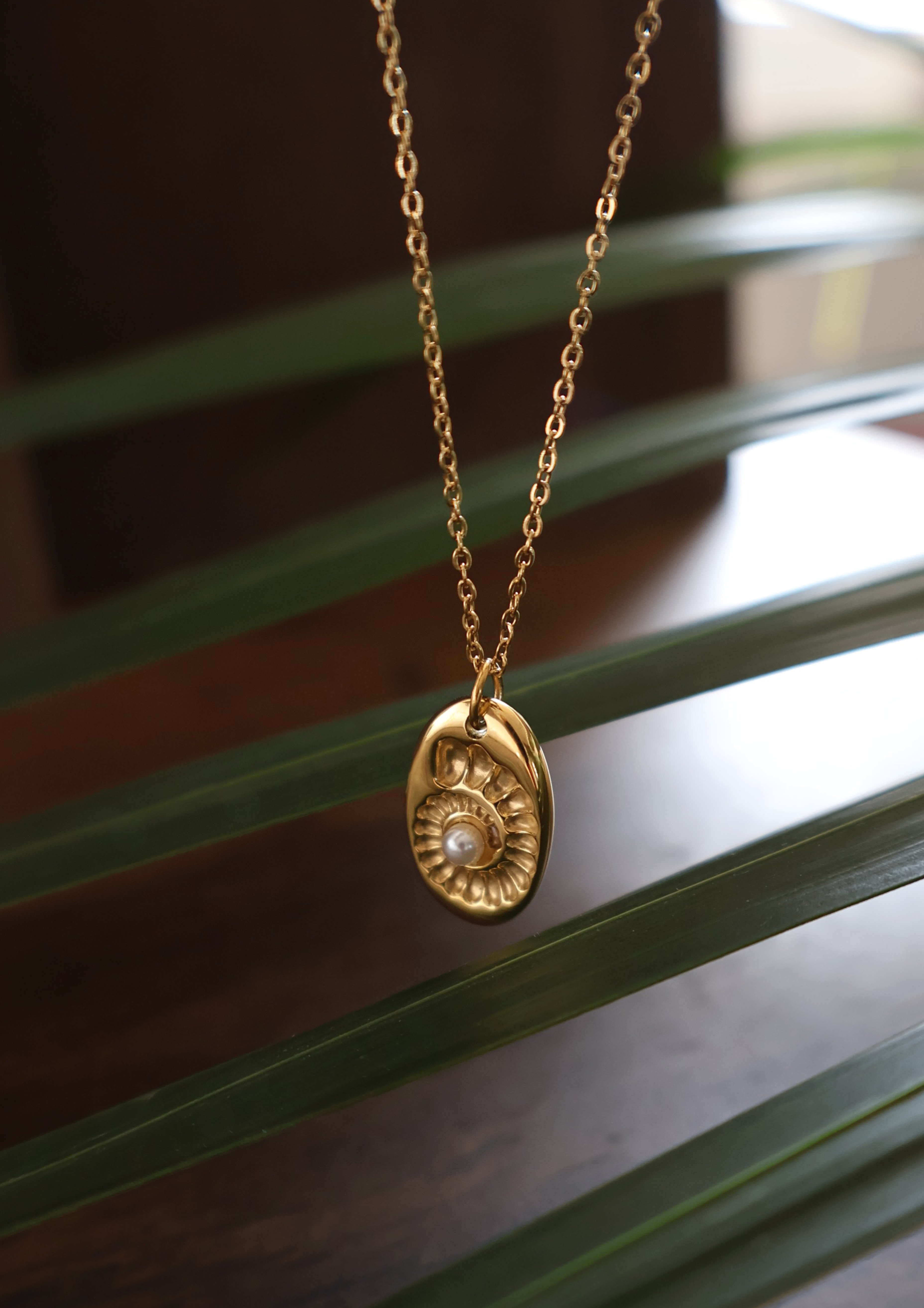 Nola Halskette I Gold
