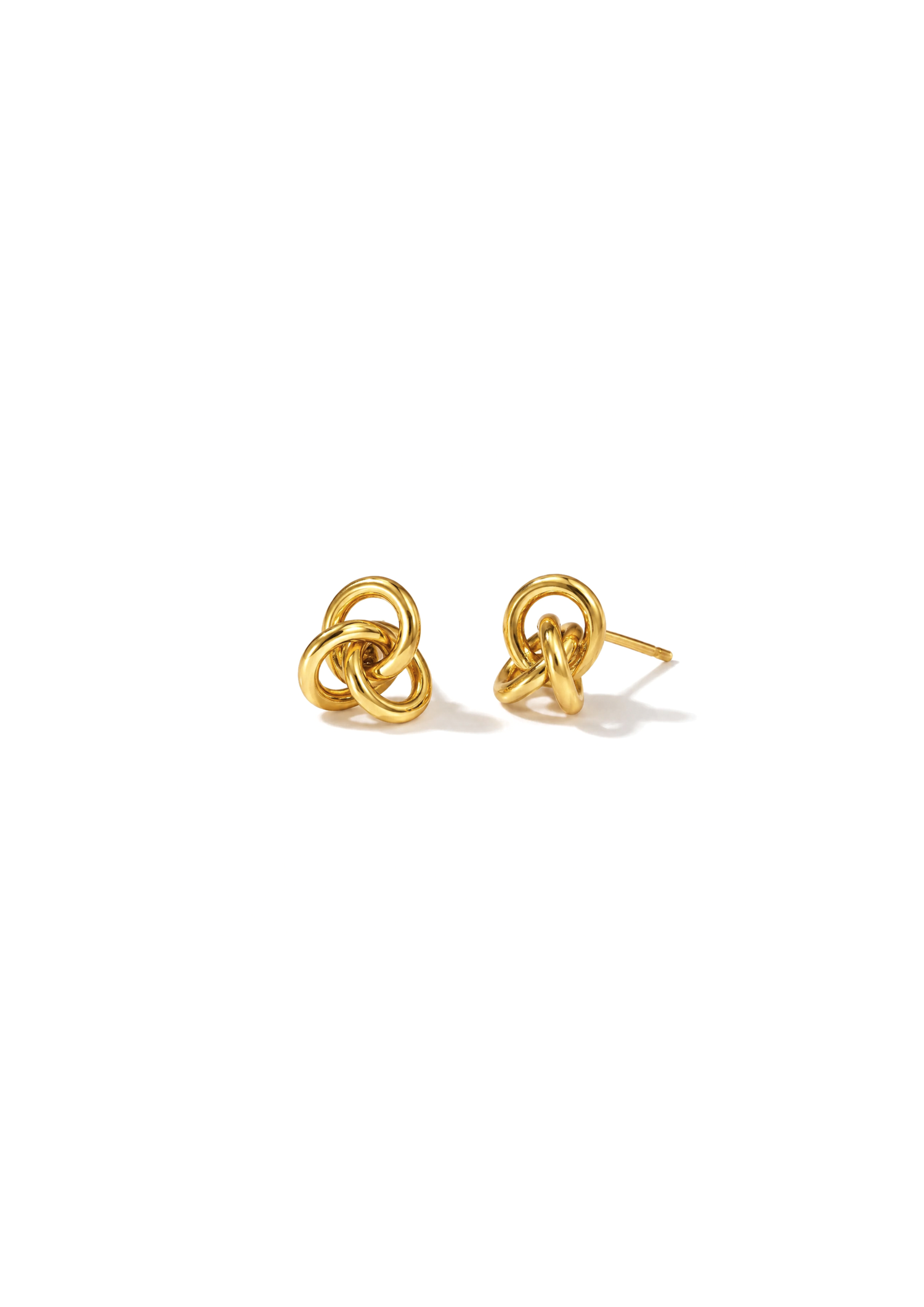 Knot Ohrstecker I Gold
