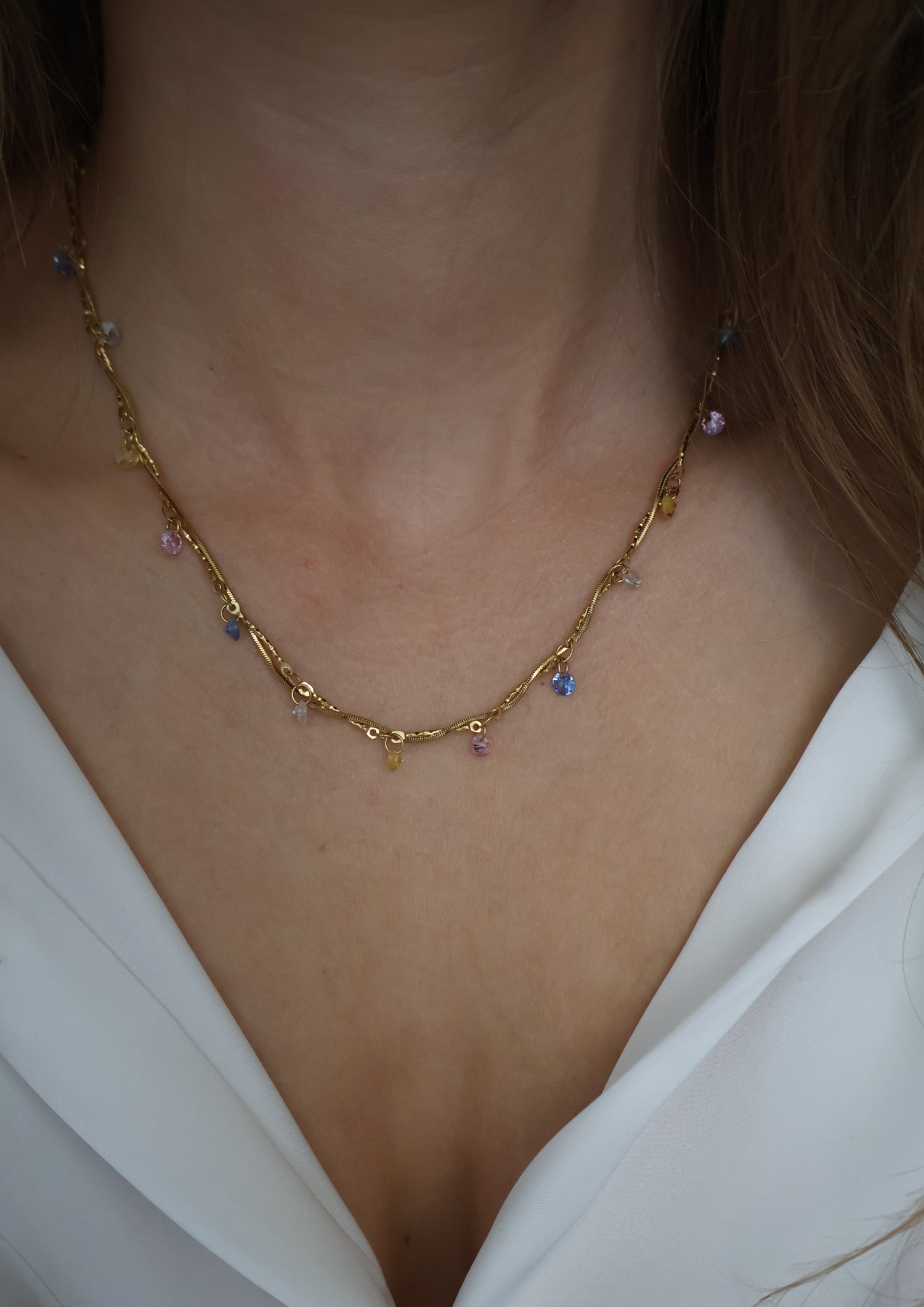 Ciela Halskette I Gold