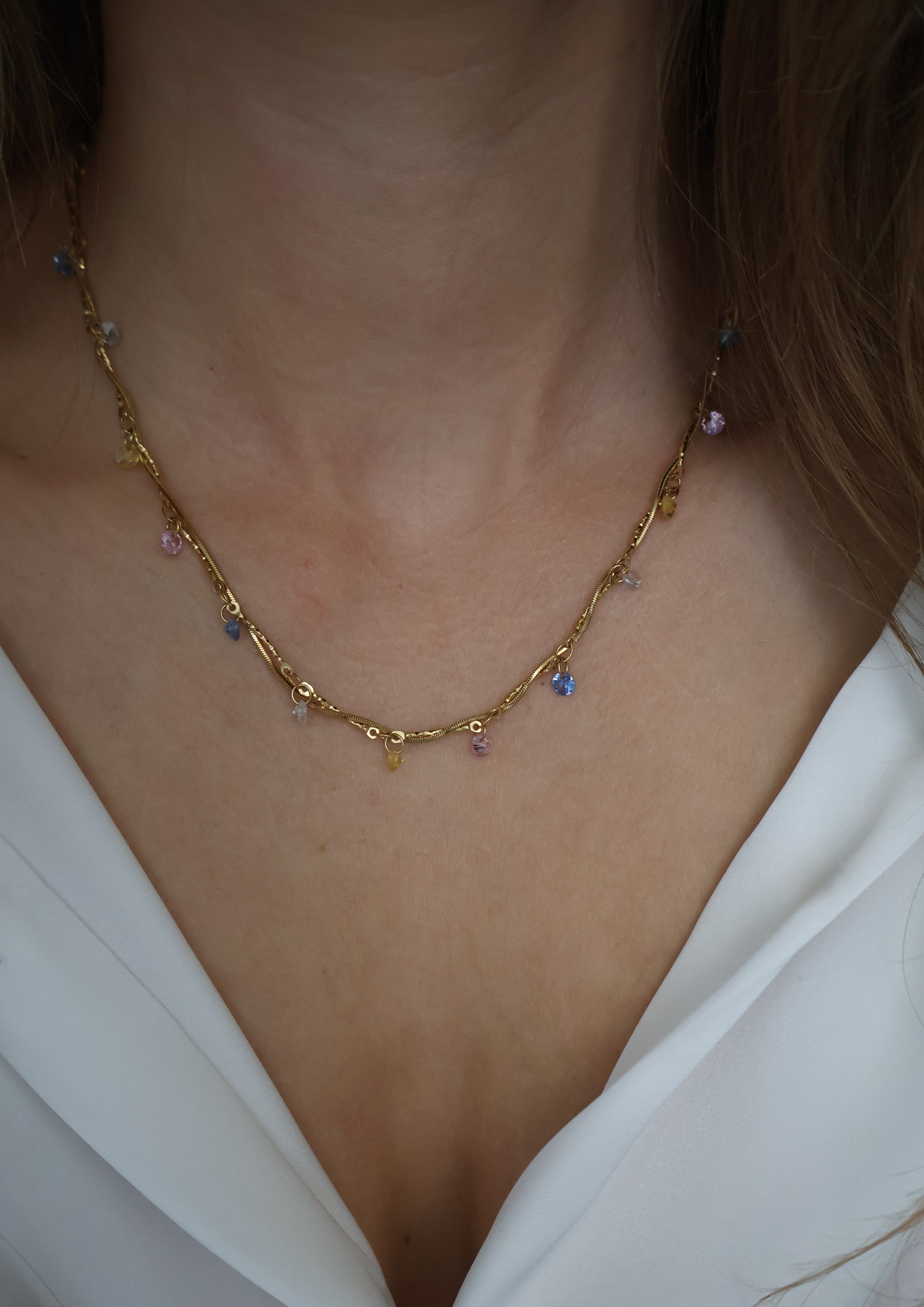 Ciela Halskette I Gold