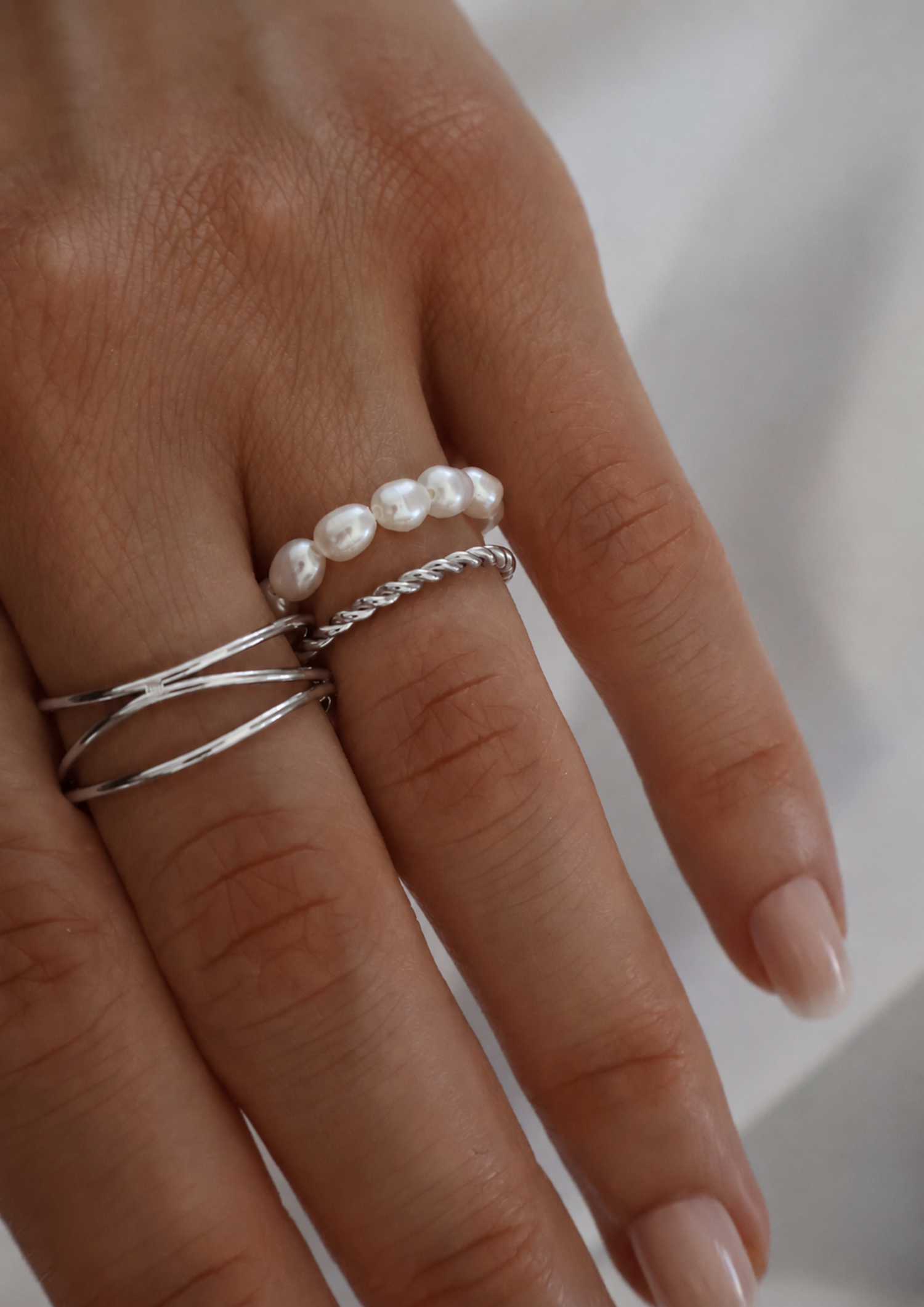 Infinity Ring I Silber