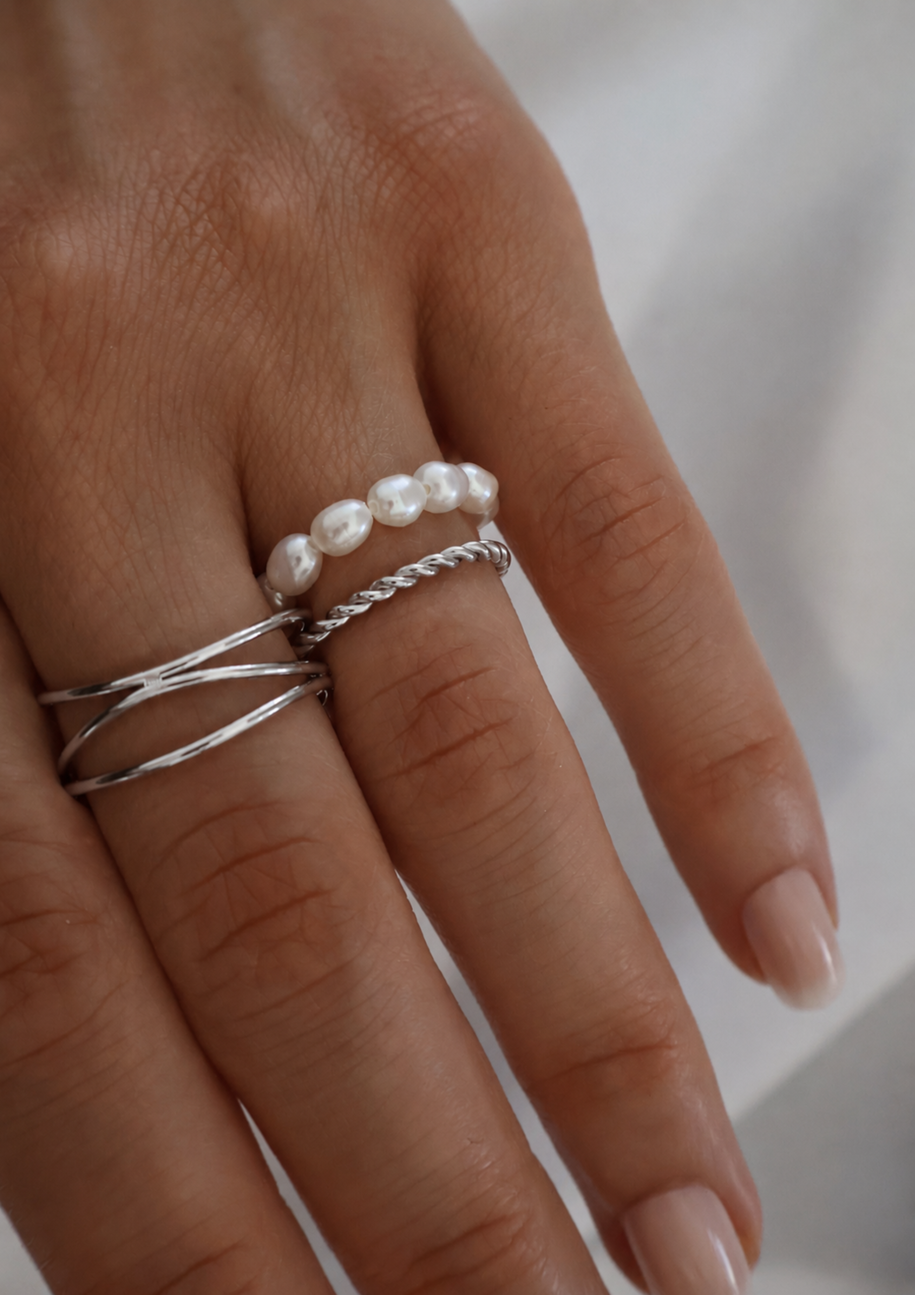 Infinity Ring I Silber