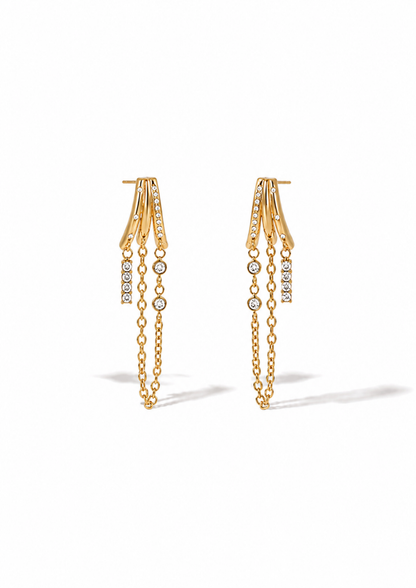 Nola Ohrstecker I Gold