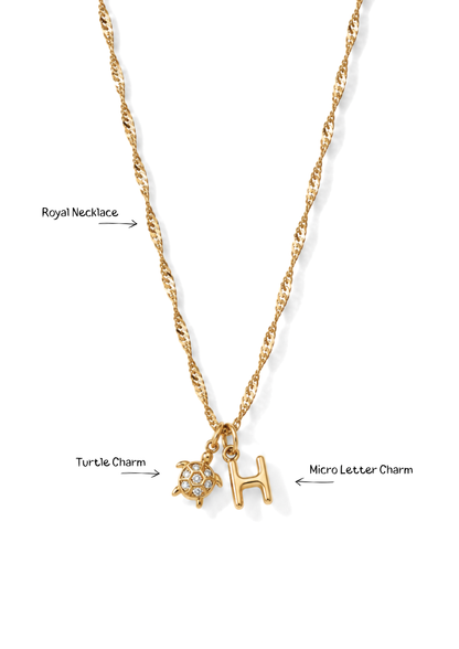 Turtle Charm I Gold