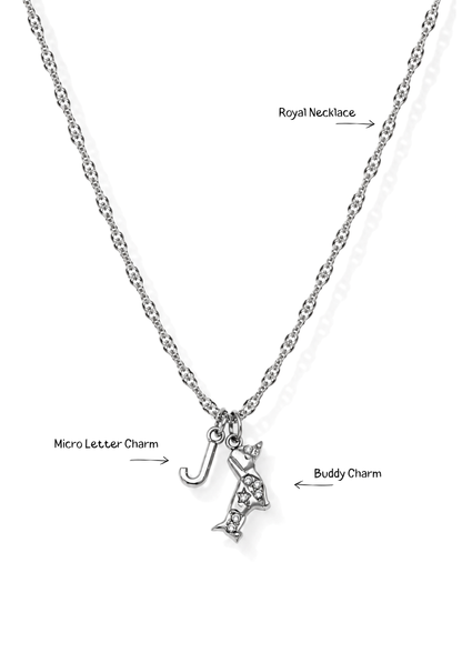 Buddy Charm I Silber