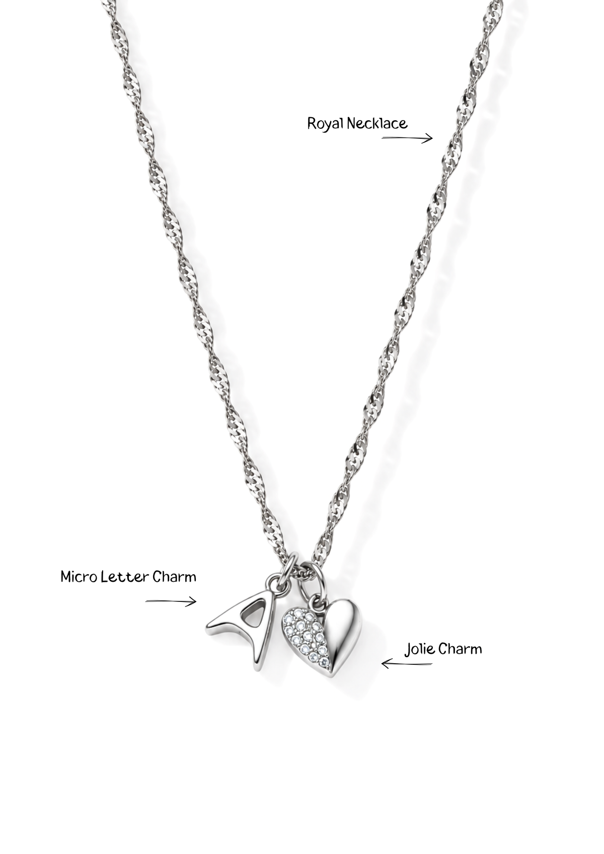 Jolie Charm I Silber