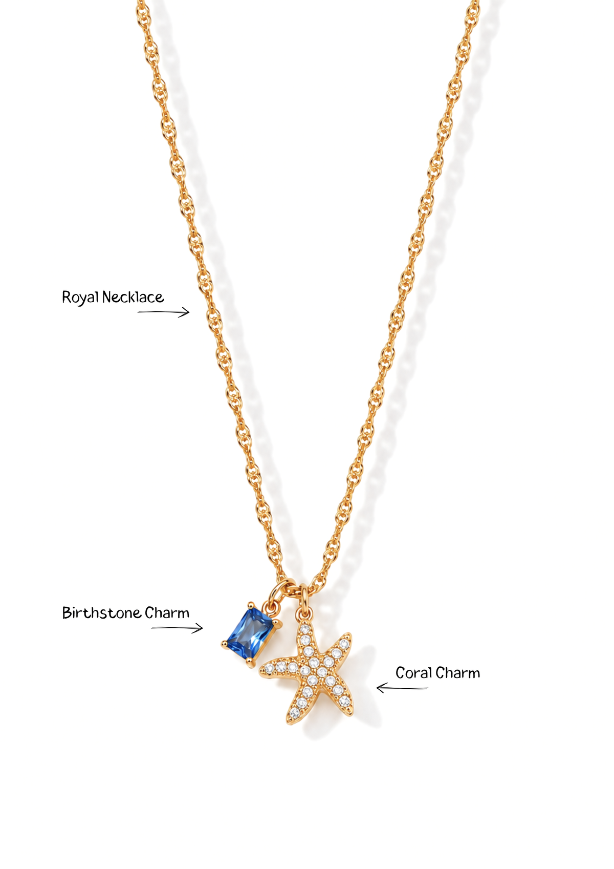Coral Charm I Gold