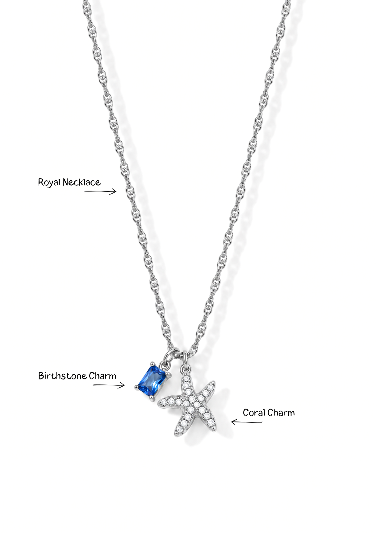 Coral Charm I Silber